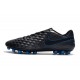 Nike Tiempo Legend VIII Acadermy AG Black Blue 39-45