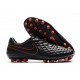 Nike Tiempo Legend VIII Acadermy AG Black Red 39-45