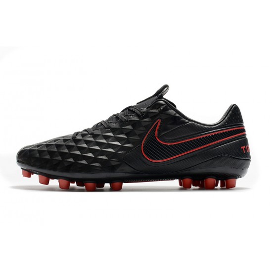 Nike Tiempo Legend VIII Acadermy AG Black Red 39-45