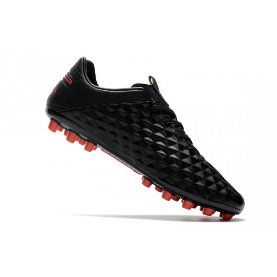 Nike Tiempo Legend VIII Acadermy AG Black Red 39-45