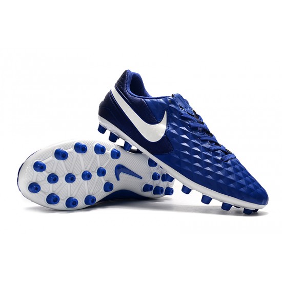 Nike Tiempo Legend VIII Acadermy AG Blue White 39-45