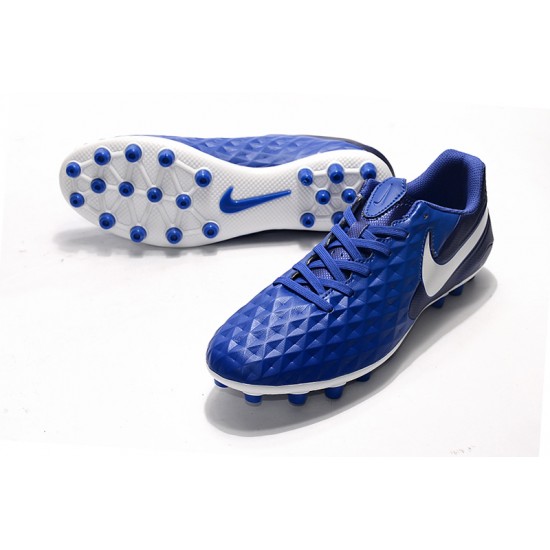 Nike Tiempo Legend VIII Acadermy AG Blue White 39-45