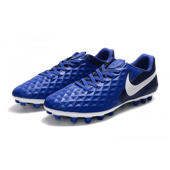 Nike Tiempo Legend VIII Acadermy AG Blue White 39-45