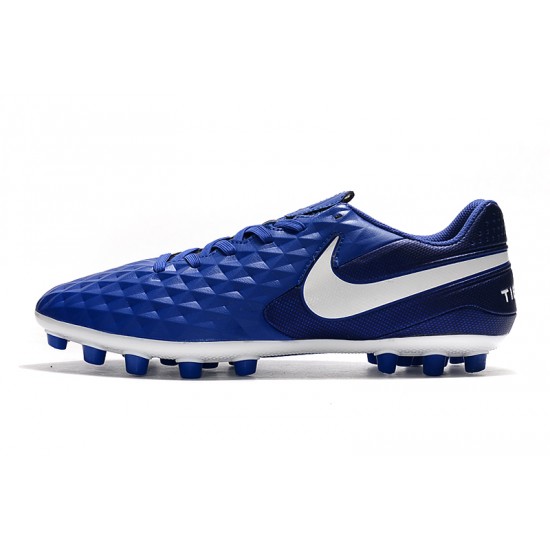 Nike Tiempo Legend VIII Acadermy AG Blue White 39-45