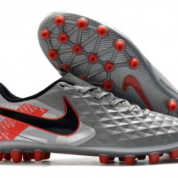 Nike Tiempo Legend VIII Acadermy AG Grey Red Black 39-45