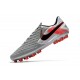 Nike Tiempo Legend VIII Acadermy AG Grey Red Black 39-45