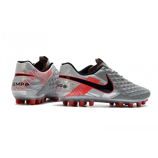 Nike Tiempo Legend VIII Acadermy AG Grey Red Black 39-45