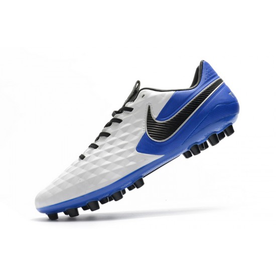 Nike Tiempo Legend VIII Acadermy AG White Blue Black 39-45