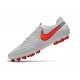 Nike Tiempo Legend VIII Acadermy AG White Pink Blue 39-45