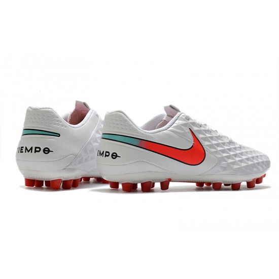 Nike Tiempo Legend VIII Acadermy AG White Pink Blue 39-45