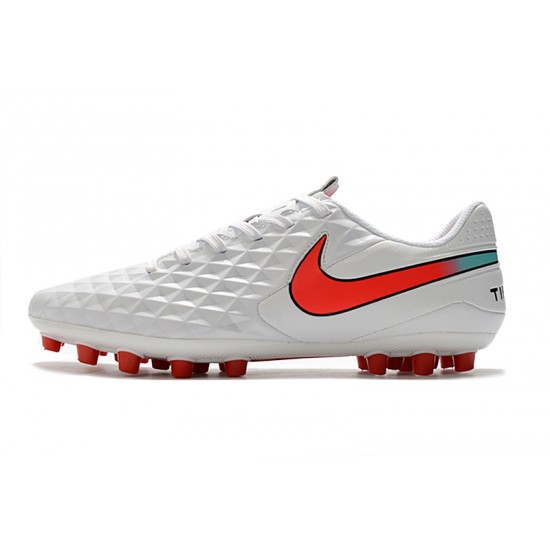 Nike Tiempo Legend VIII Acadermy AG White Pink Blue 39-45