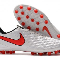 Nike Tiempo Legend VIII Acadermy AG White Red 39-45