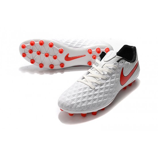 Nike Tiempo Legend VIII Acadermy AG White Red 39-45