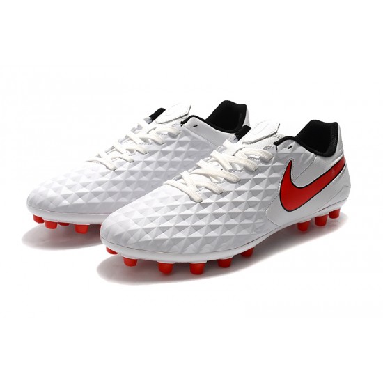 Nike Tiempo Legend VIII Acadermy AG White Red 39-45