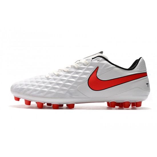 Nike Tiempo Legend VIII Acadermy AG White Red 39-45