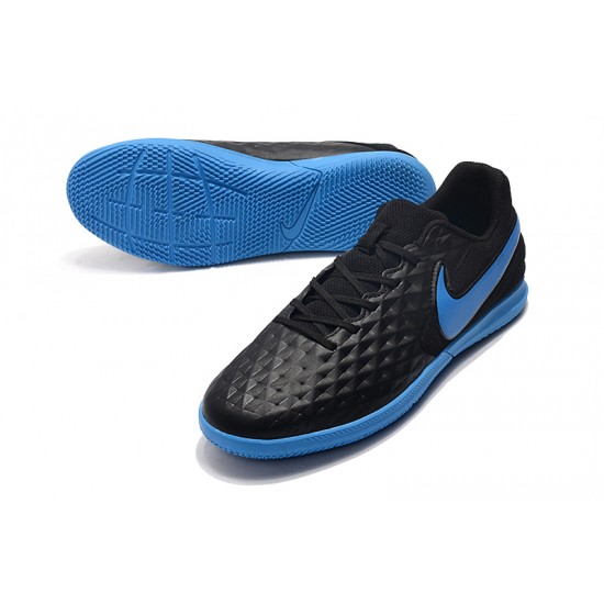 Nike Tiempo Legend VIII Club IC Black Blue 39-45