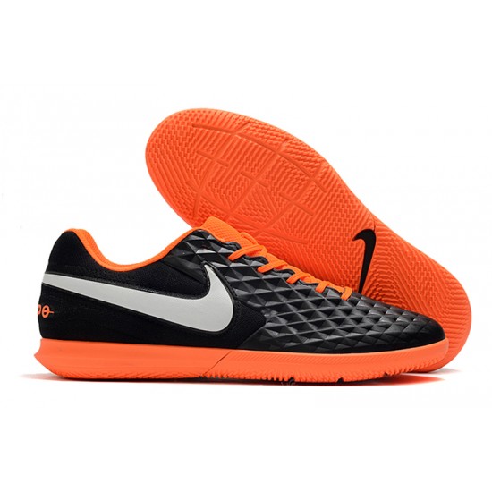 Nike Tiempo Legend VIII Club IC Black Grey Orange 39-45