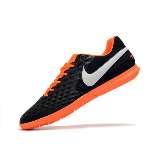 Nike Tiempo Legend VIII Club IC Black Grey Orange 39-45