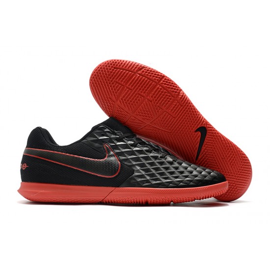 Nike Tiempo Legend VIII Club IC Black Red 39-45