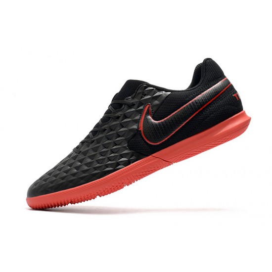 Nike Tiempo Legend VIII Club IC Black Red 39-45