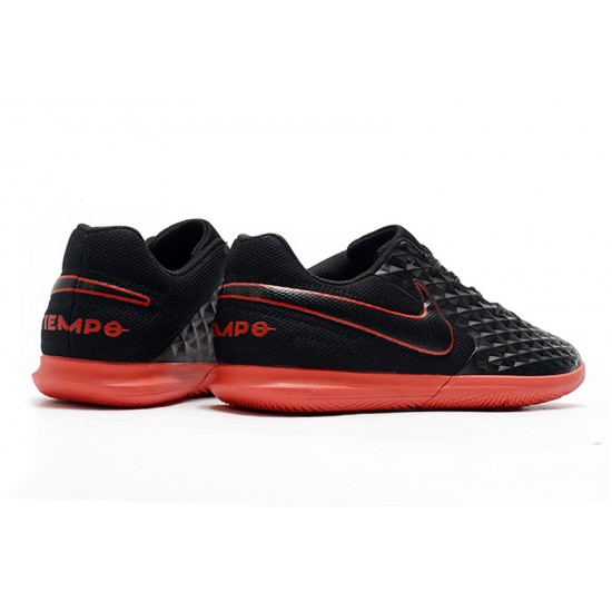 Nike Tiempo Legend VIII Club IC Black Red 39-45