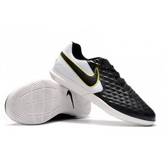 Nike Tiempo Legend VIII Club IC Black White Green 39-45