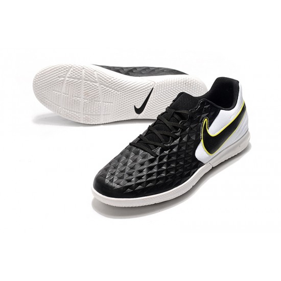 Nike Tiempo Legend VIII Club IC Black White Green 39-45