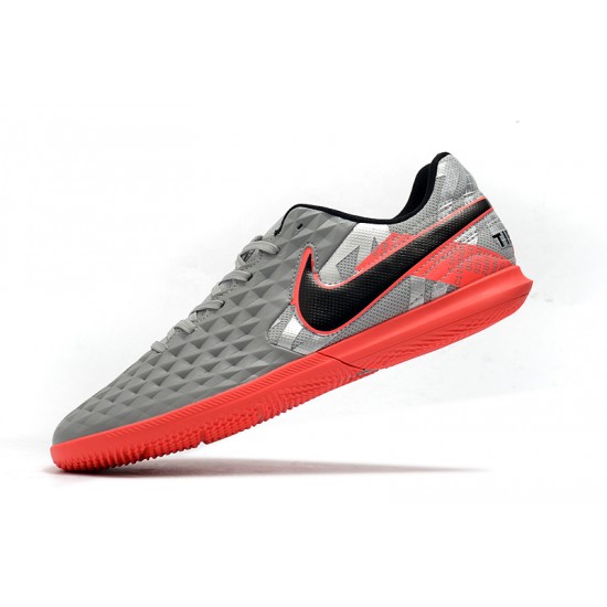 Nike Tiempo Legend VIII Club IC Grey Red Black 39-45