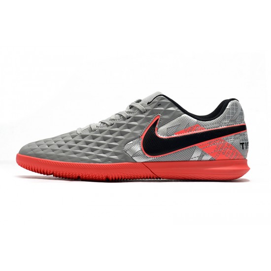 Nike Tiempo Legend VIII Club IC Grey Red Black 39-45