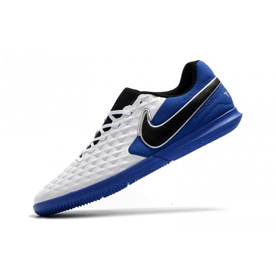 Nike Tiempo Legend VIII Club IC White Blue Black 39-45