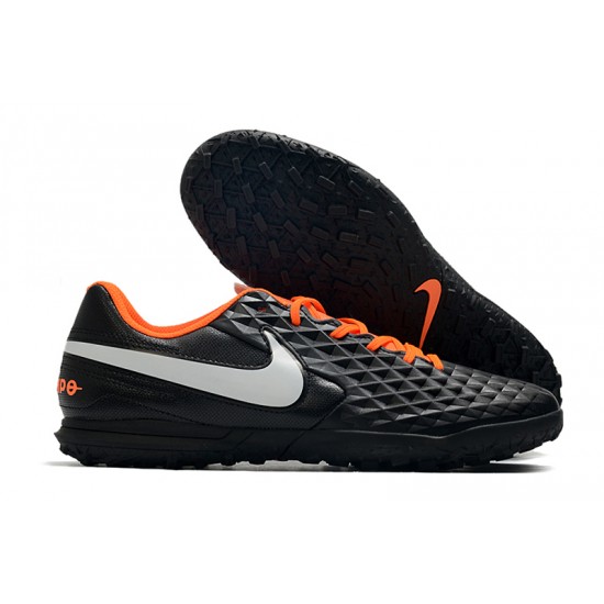 Nike Tiempo Legend VIII Club TF Black Grey Orange 39-45