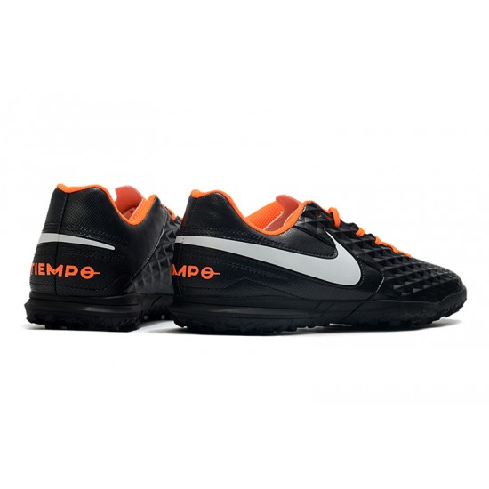 Nike Tiempo Legend VIII Club TF Black Grey Orange 39-45