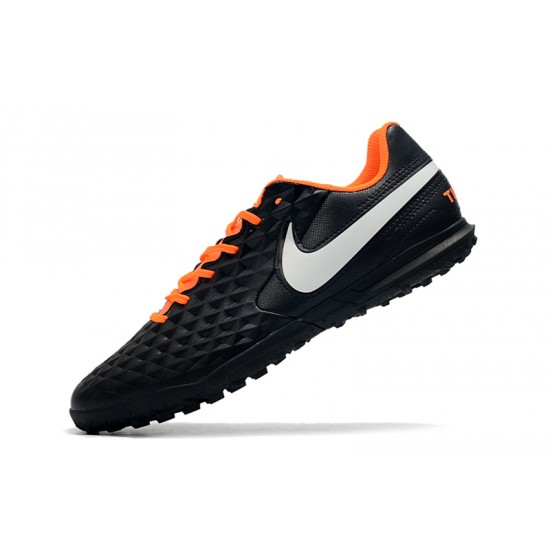 Nike Tiempo Legend VIII Club TF Black Grey Orange 39-45