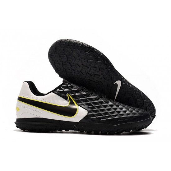 Nike Tiempo Legend VIII Club TF Black White Yellow 39-45