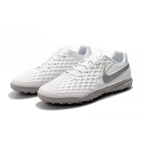 Nike Tiempo Legend VIII Club TF White Silver 39-45