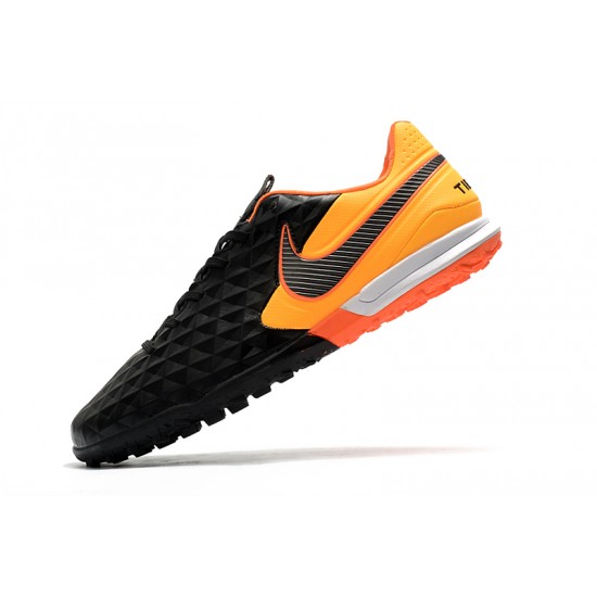 Nike Tiempo Legend VIII Pro TF Black Orange 39-45