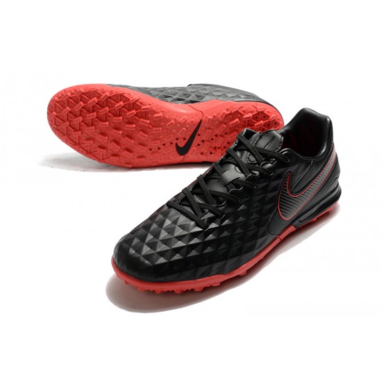 Nike Tiempo Legend VIII Pro TF Black Red 39-45