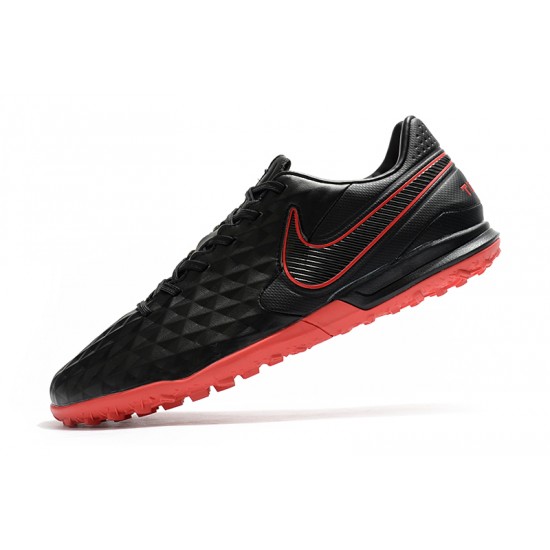 Nike Tiempo Legend VIII Pro TF Black Red 39-45