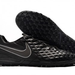 Nike Tiempo Legend VIII Pro TF Black Silver 39-45