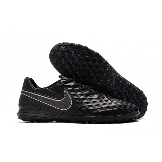 Nike Tiempo Legend VIII Pro TF Black Silver 39-45