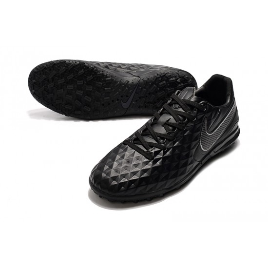 Nike Tiempo Legend VIII Pro TF Black Silver 39-45