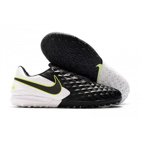 Nike Tiempo Legend VIII Pro TF Black White Green 39-45