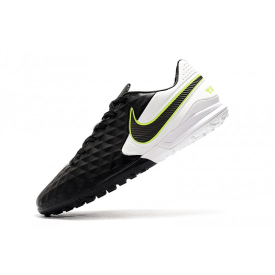 Nike Tiempo Legend VIII Pro TF Black White Green 39-45