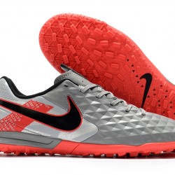 Nike Tiempo Legend VIII Pro TF Grey Red Black 39-45