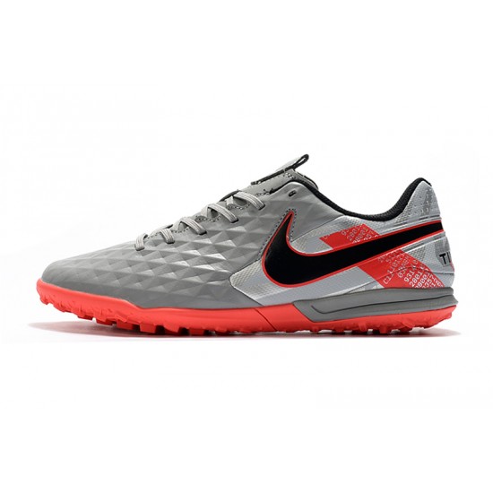 Nike Tiempo Legend VIII Pro TF Grey Red Black 39-45