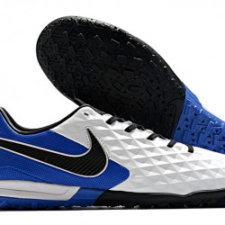 Nike Tiempo Legend VIII Pro TF White Blue Black 39-45