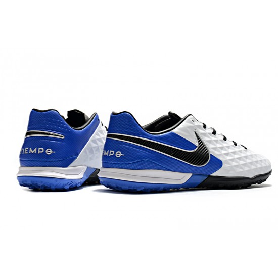 Nike Tiempo Legend VIII Pro TF White Blue Black 39-45