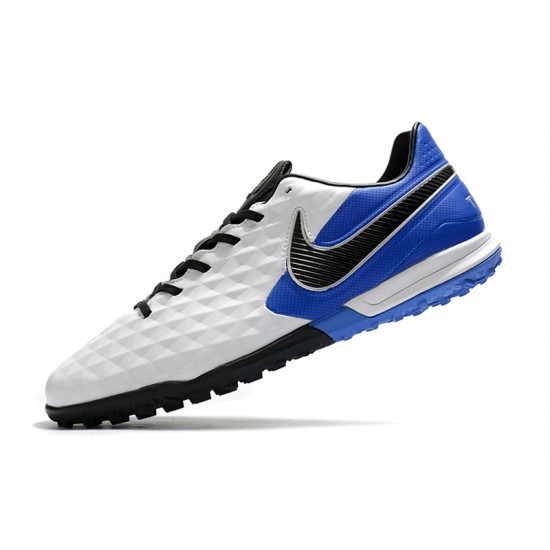 Nike Tiempo Legend VIII Pro TF White Blue Black 39-45