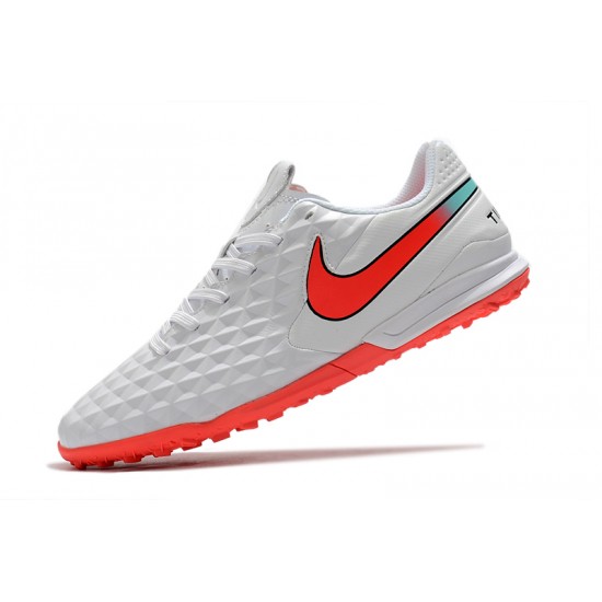 Nike Tiempo Legend VIII Pro TF White Pink Blue 39-45