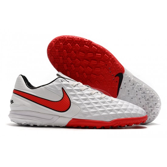 Nike Tiempo Legend VIII Pro TF White Red 39-45